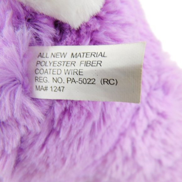 Goffa Bunny Rabbit And Baby Plush 17" Stuffed Animal Purple/Pink - Picture 8 of 8